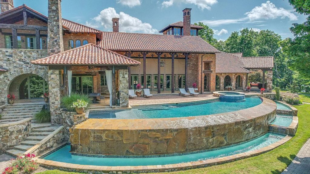 Tennessee Private Mediterranean Hilltop Villa Hits Market for $13,999,999