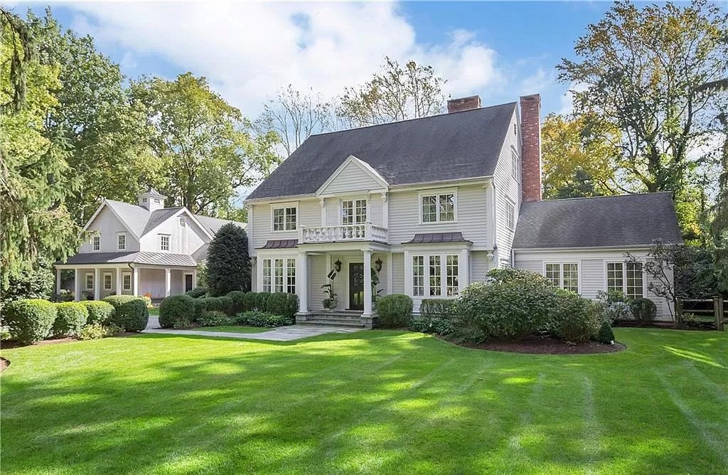 This Connecticut Sophisticated and Superbly Renovated Home Listed for $3,995,000