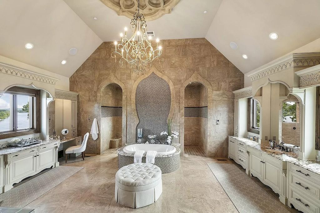 This $9,000,000 Timeless Classic Estate in Tennessee is the Mark of Exquisite Quality Workmanship and Architectural Richness