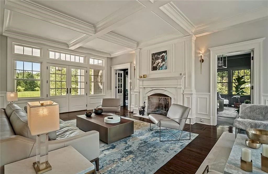 This Connecticut $6,995,000 Elegant and Unique Home Designed to Embrace You by Its Beauty, Comfort and Security