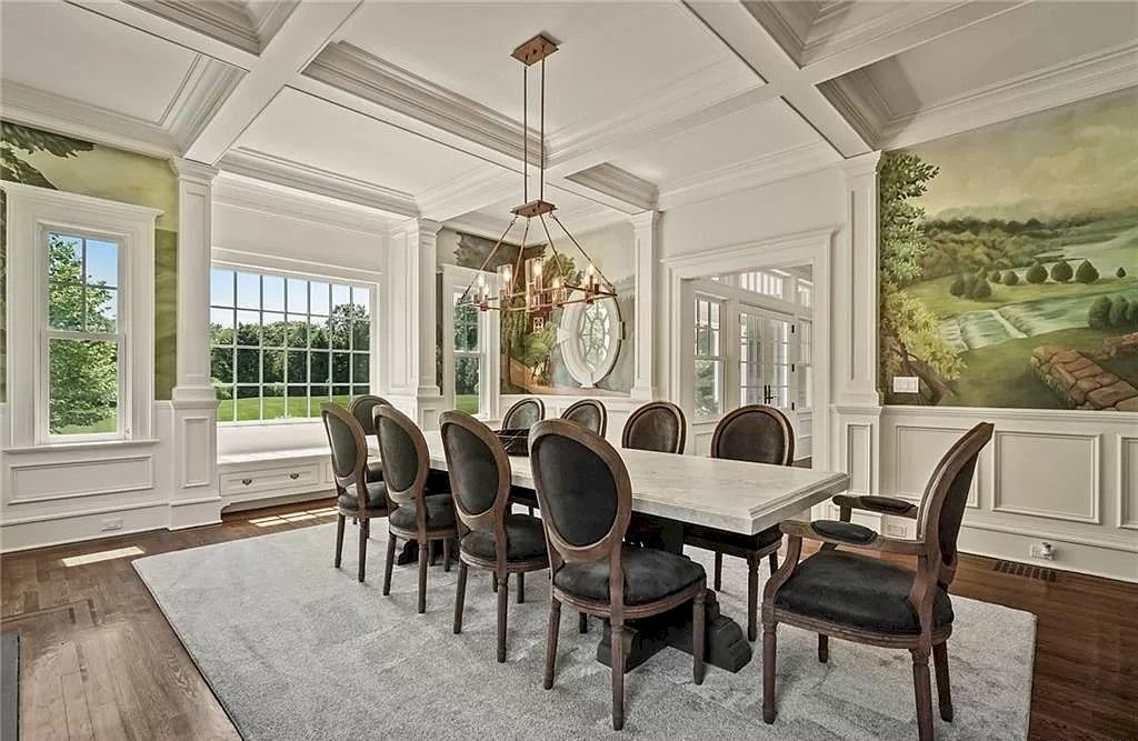 This Connecticut $6,995,000 Elegant and Unique Home Designed to Embrace You by Its Beauty, Comfort and Security