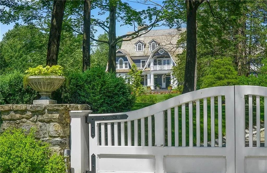 This Connecticut $6,995,000 Elegant and Unique Home Designed to Embrace You by Its Beauty, Comfort and Security