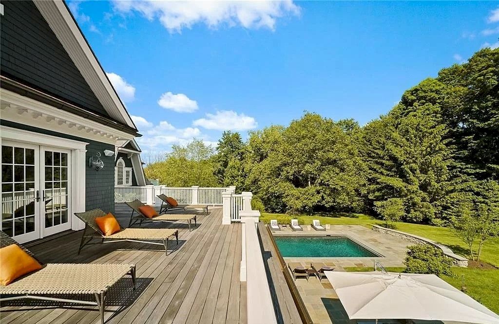 This Connecticut $6,995,000 Elegant and Unique Home Designed to Embrace You by Its Beauty, Comfort and Security