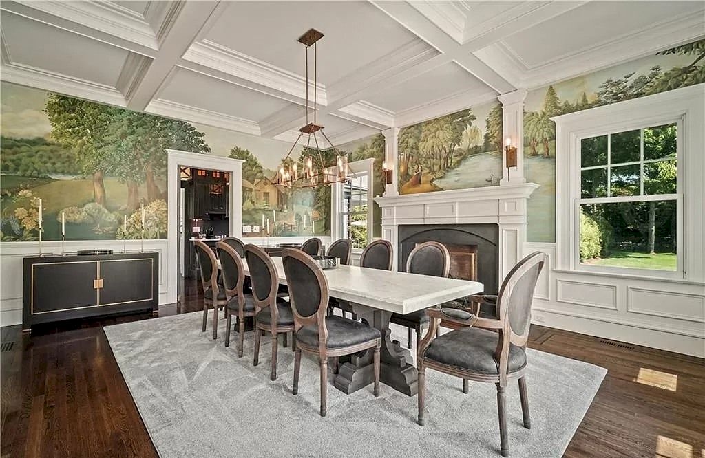 This Connecticut $6,995,000 Elegant and Unique Home Designed to Embrace You by Its Beauty, Comfort and Security