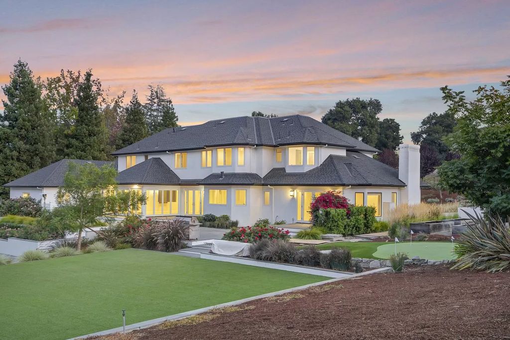 The Home in Altos Hills is a special residence, on over one acre of park-like land, offers worlds away luxury near the Village now available for sale. This home located at 14210 Wild Plum Ln, Los Altos Hills, California