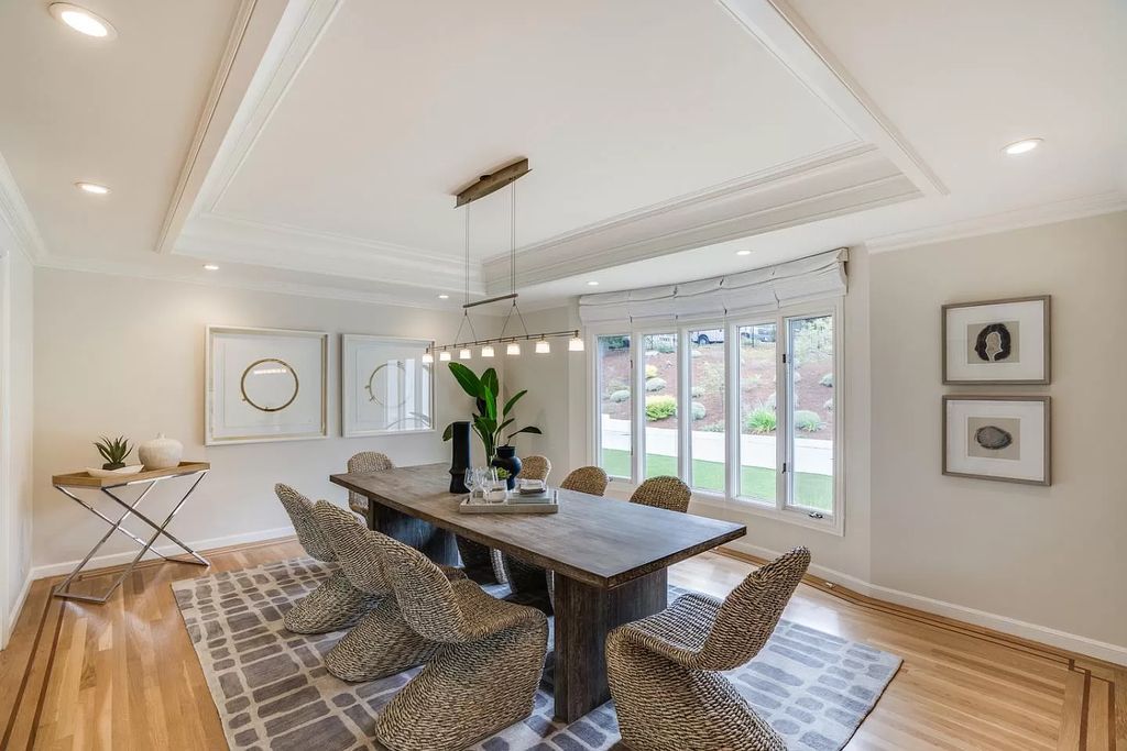 The Home in Altos Hills is a special residence, on over one acre of park-like land, offers worlds away luxury near the Village now available for sale. This home located at 14210 Wild Plum Ln, Los Altos Hills, California