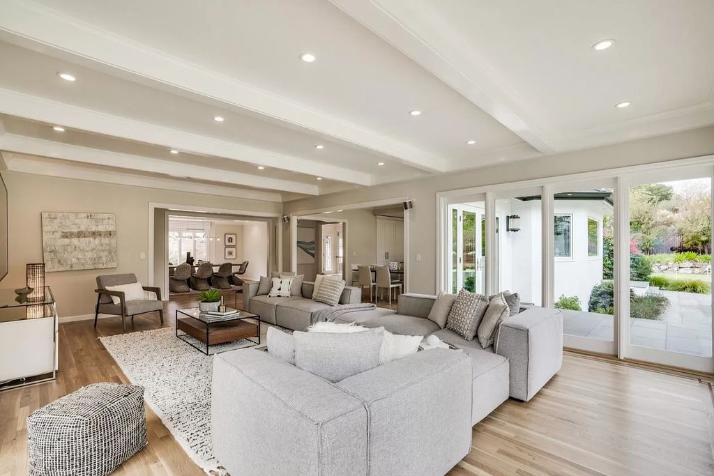 The Home in Altos Hills is a special residence, on over one acre of park-like land, offers worlds away luxury near the Village now available for sale. This home located at 14210 Wild Plum Ln, Los Altos Hills, California