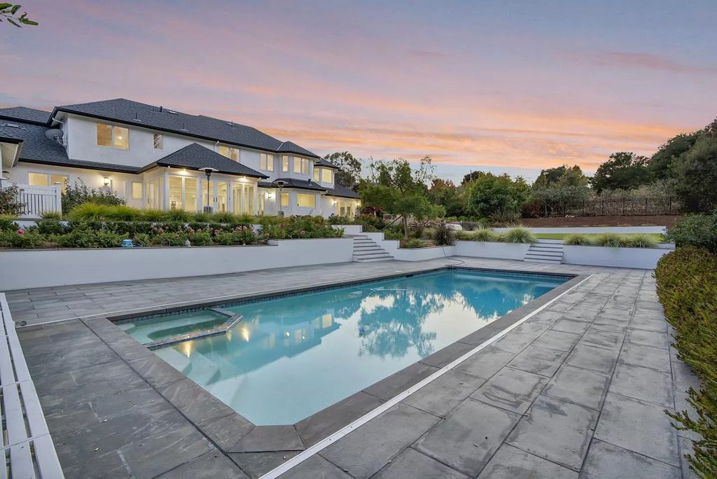 The Home in Altos Hills is a special residence, on over one acre of park-like land, offers worlds away luxury near the Village now available for sale. This home located at 14210 Wild Plum Ln, Los Altos Hills, California