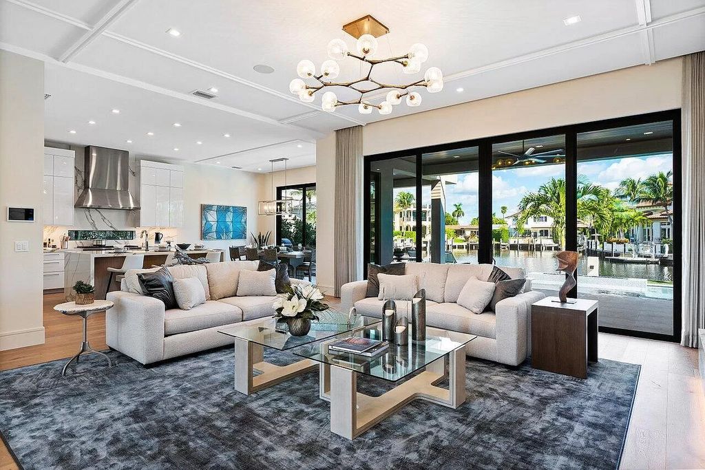 The Home in Boca Raton is an exquisite estate has been professionally decorated and furnished including window treatments now available for sale. This home located at 731 NE 32nd St, Boca Raton, Florida