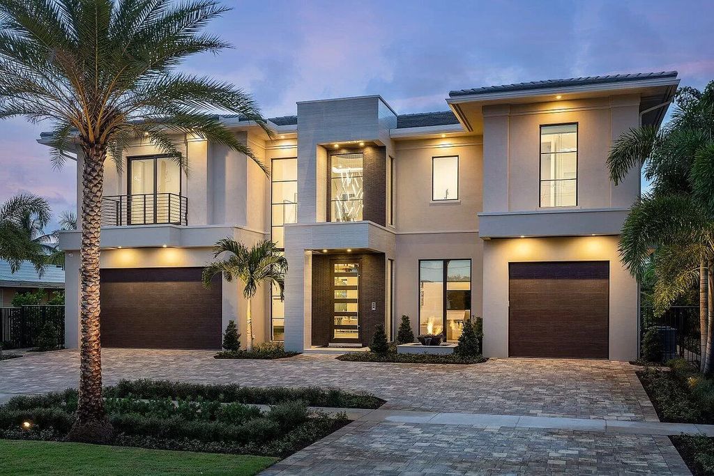 The Home in Boca Raton is an exquisite estate has been professionally decorated and furnished including window treatments now available for sale. This home located at 731 NE 32nd St, Boca Raton, Florida