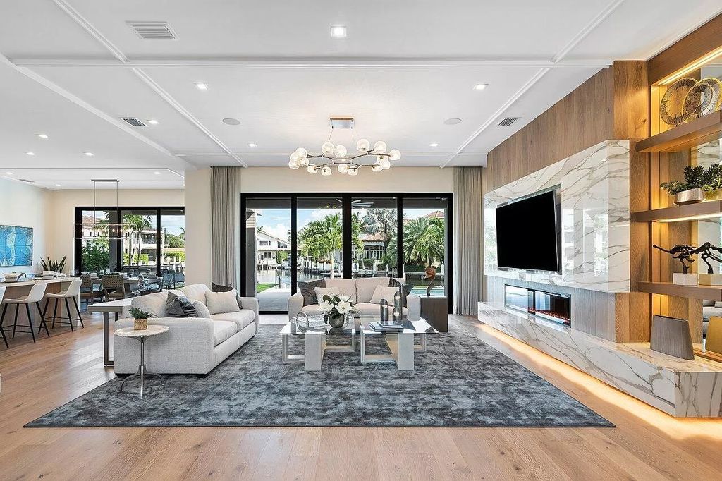 The Home in Boca Raton is an exquisite estate has been professionally decorated and furnished including window treatments now available for sale. This home located at 731 NE 32nd St, Boca Raton, Florida