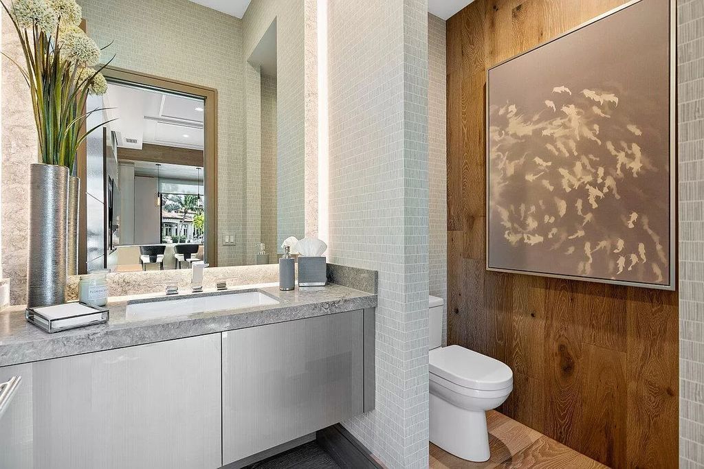 The Home in Boca Raton is an exquisite estate has been professionally decorated and furnished including window treatments now available for sale. This home located at 731 NE 32nd St, Boca Raton, Florida