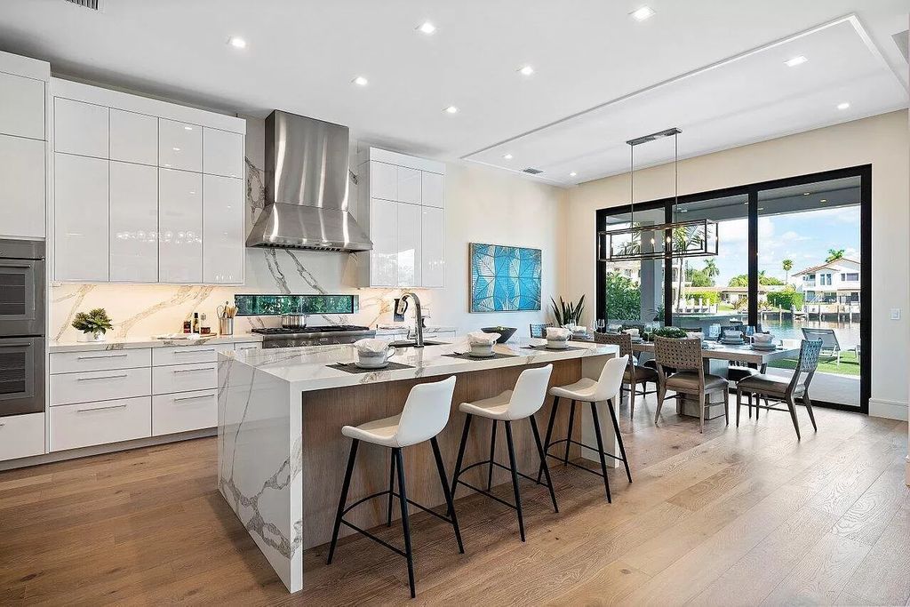 The Home in Boca Raton is an exquisite estate has been professionally decorated and furnished including window treatments now available for sale. This home located at 731 NE 32nd St, Boca Raton, Florida