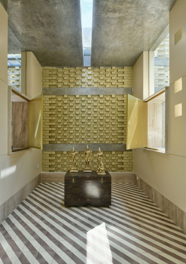 Brick Mask House spacious luxury retirement home by Spacefiction Studio 15
