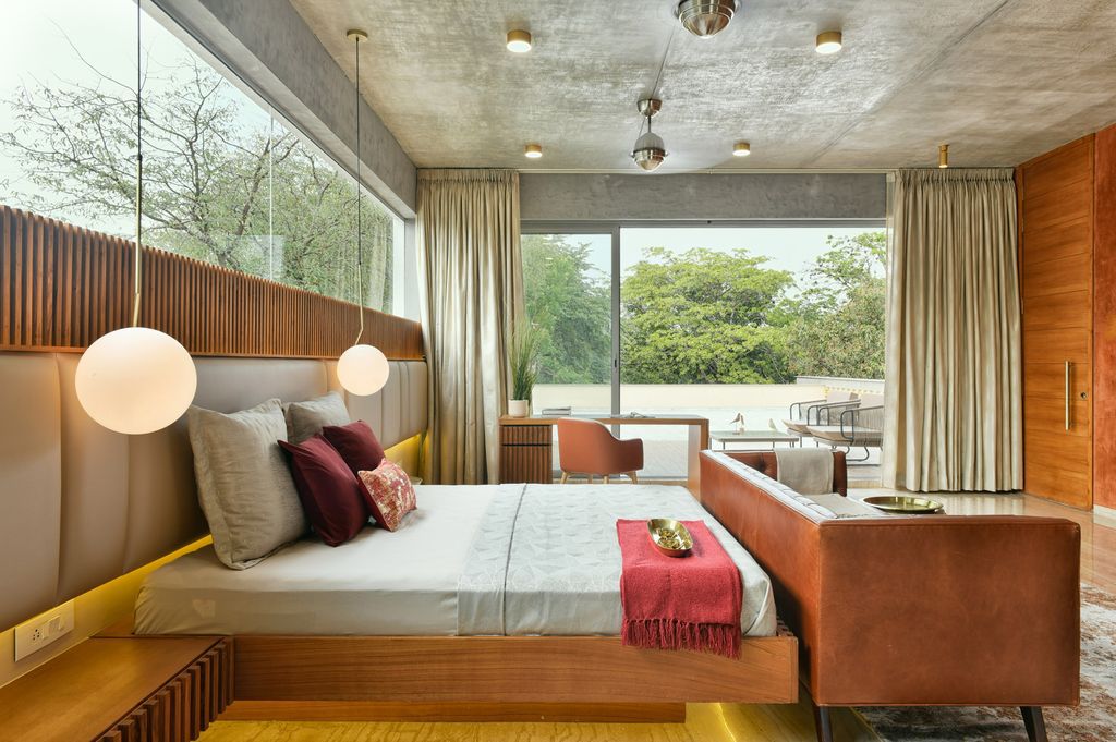 Brick Mask House spacious luxury retirement home by Spacefiction Studio 29