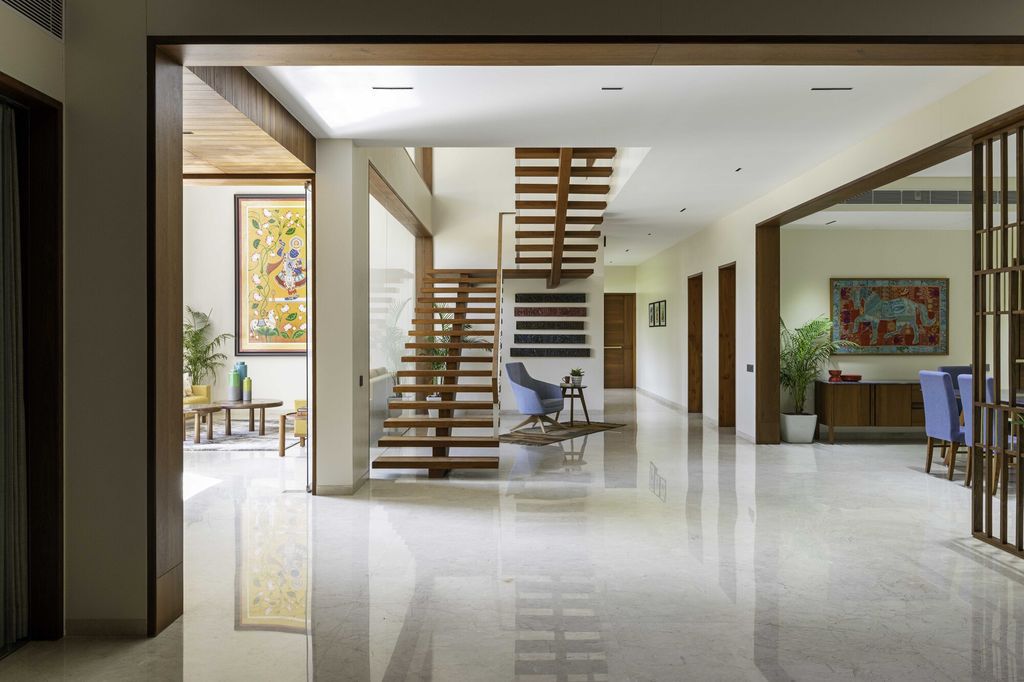 Casa Bianca white house offers serenity harmony by The Grid Architects 15