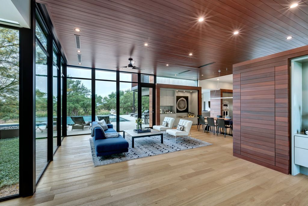 Control/Shift House, a Modern Luxury House by Matt Fajkus Architecture