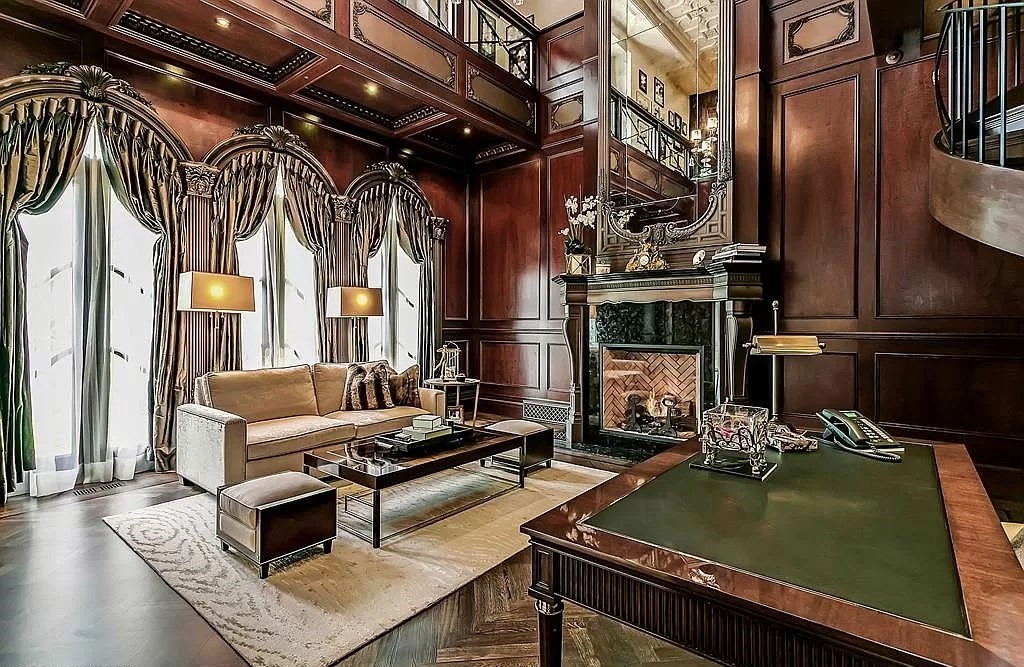 The Classic European Chateau in Ontario is a true timeless masterpiece now available for sale. This home is located at 291 Balsam Dr, Oakville, ON L6J 3X7, Canada