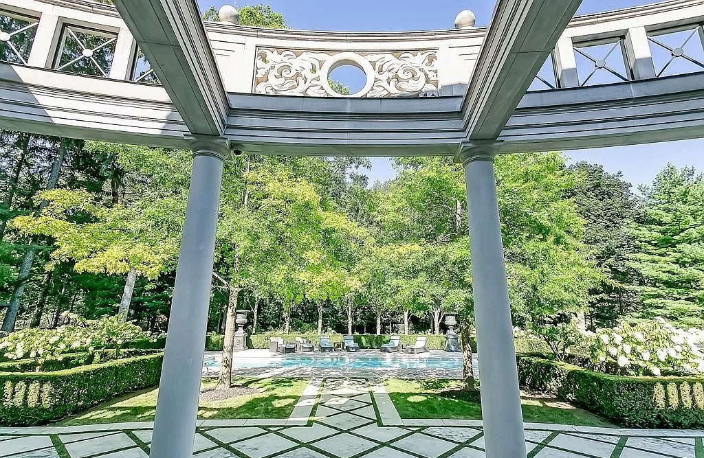 The Classic European Chateau in Ontario is a true timeless masterpiece now available for sale. This home is located at 291 Balsam Dr, Oakville, ON L6J 3X7, Canada