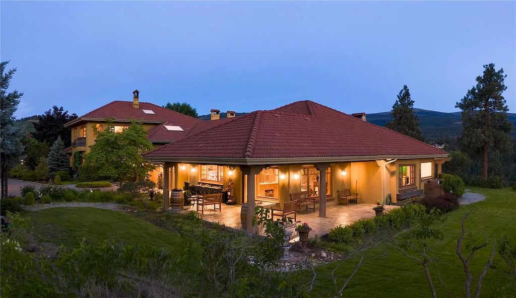 The Gated Hilltop Estate in Kelowna is a truly exceptional home now available for sale. This home is located at 2834 Belgo Rd, Kelowna, BC V1P 1E2, Canada