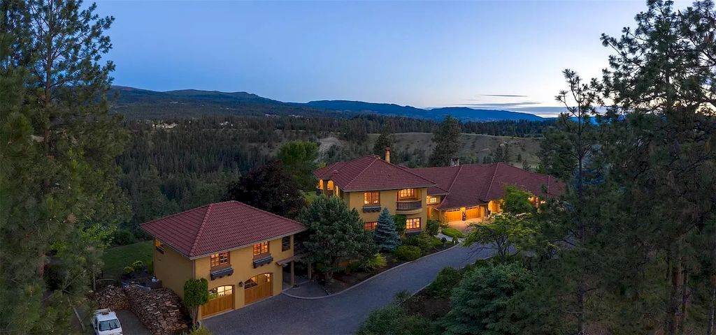 The Gated Hilltop Estate in Kelowna is a truly exceptional home now available for sale. This home is located at 2834 Belgo Rd, Kelowna, BC V1P 1E2, Canada
