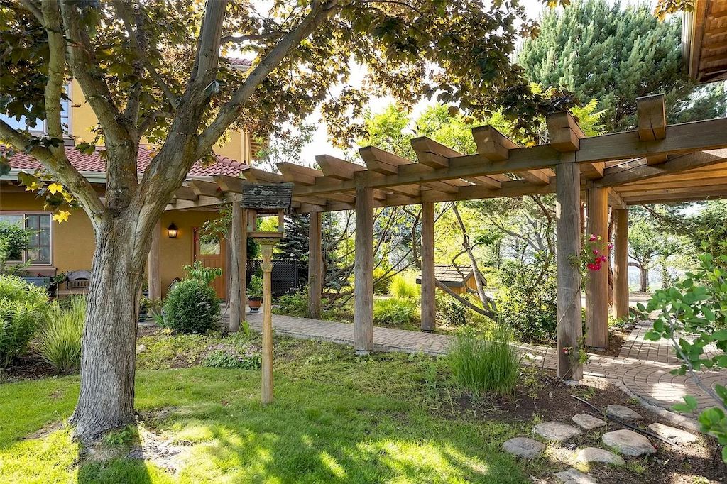 The Gated Hilltop Estate in Kelowna is a truly exceptional home now available for sale. This home is located at 2834 Belgo Rd, Kelowna, BC V1P 1E2, Canada
