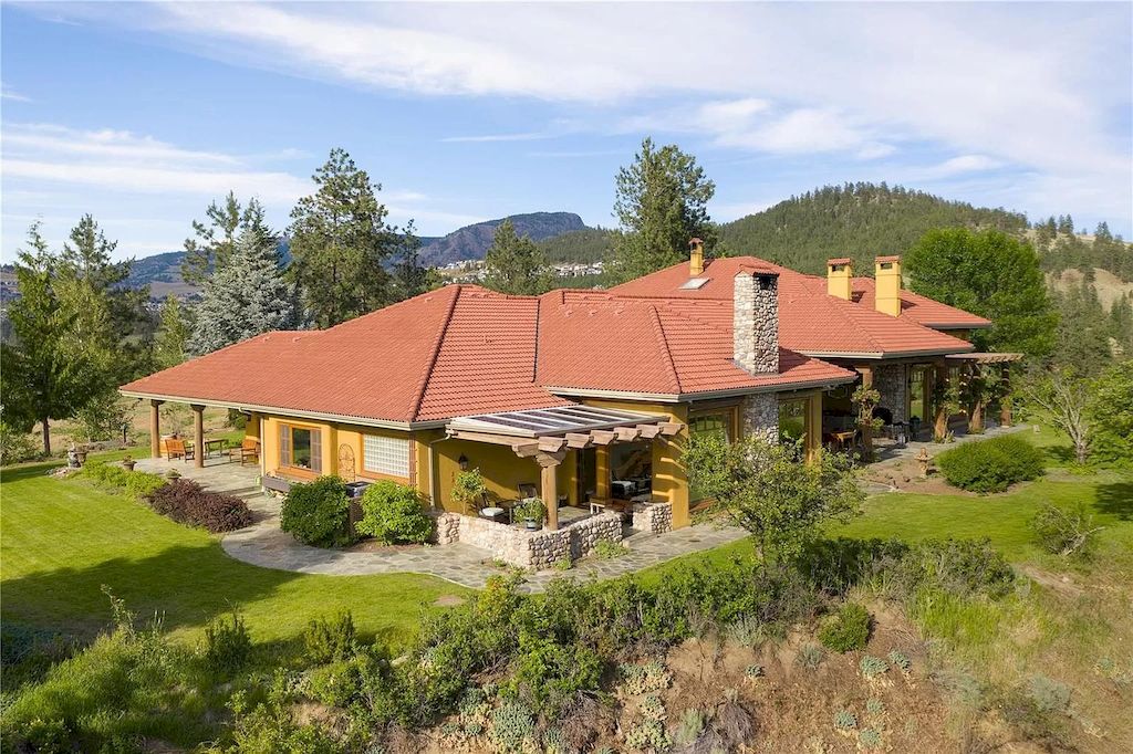 The Gated Hilltop Estate in Kelowna is a truly exceptional home now available for sale. This home is located at 2834 Belgo Rd, Kelowna, BC V1P 1E2, Canada