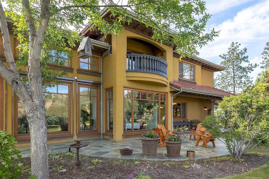 The Gated Hilltop Estate in Kelowna is a truly exceptional home now available for sale. This home is located at 2834 Belgo Rd, Kelowna, BC V1P 1E2, Canada