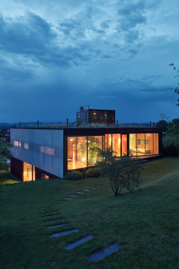 Lazy House Sits Between a Forest and a Valley by Petrjanda Brainwork 7