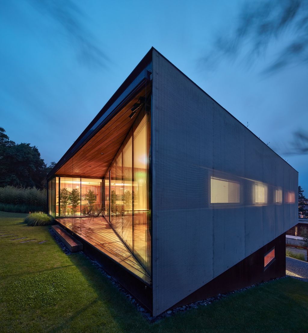 Lazy House Sits Between a Forest and a Valley by Petrjanda Brainwork 9