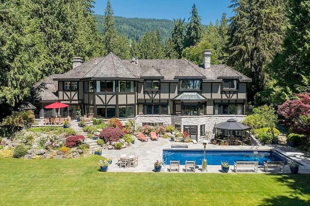 The Palatial & Inviting Tudor Mansion features the ultimate in lifestyle & privacy now available for sale. This home is located at 2980 Palmerston Ave, West Vancouver, BC V7V 2X3, Canada