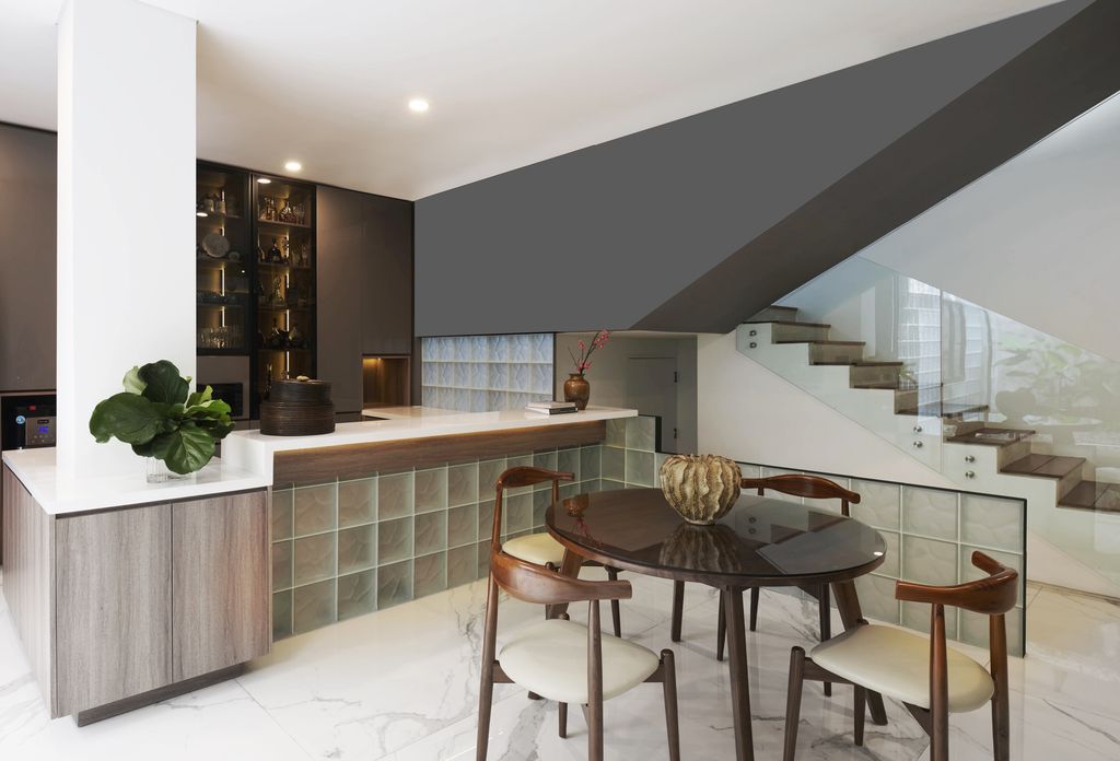 Refraction House transform with glass block series combination by RAD+ar