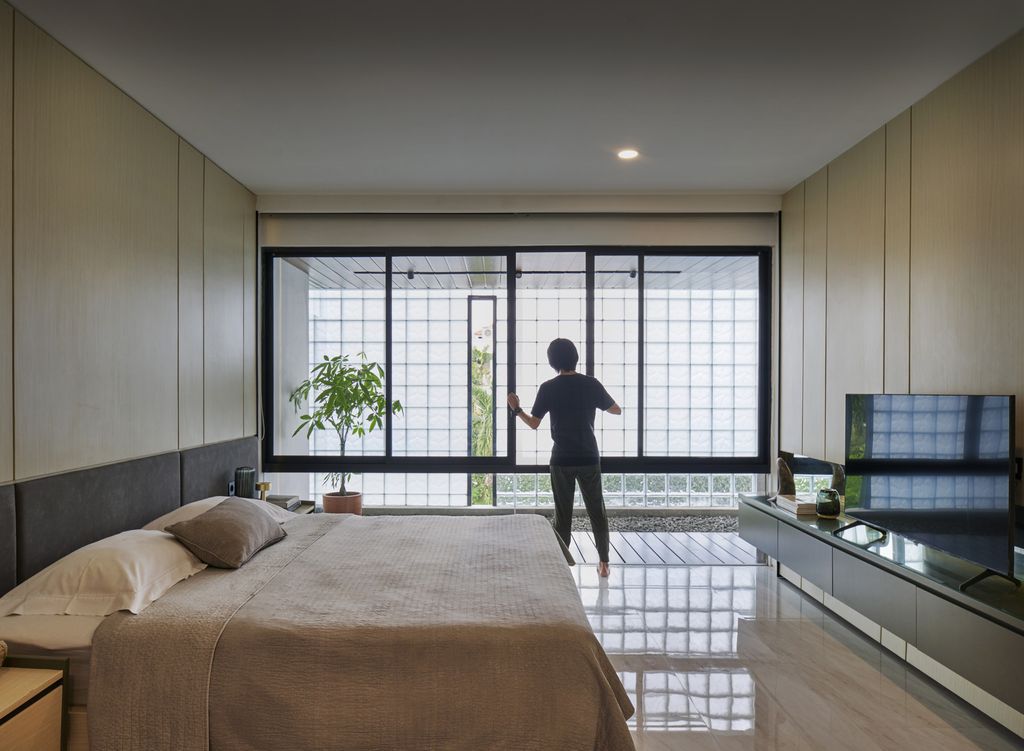 Refraction House transform with glass block series combination by RAD+ar