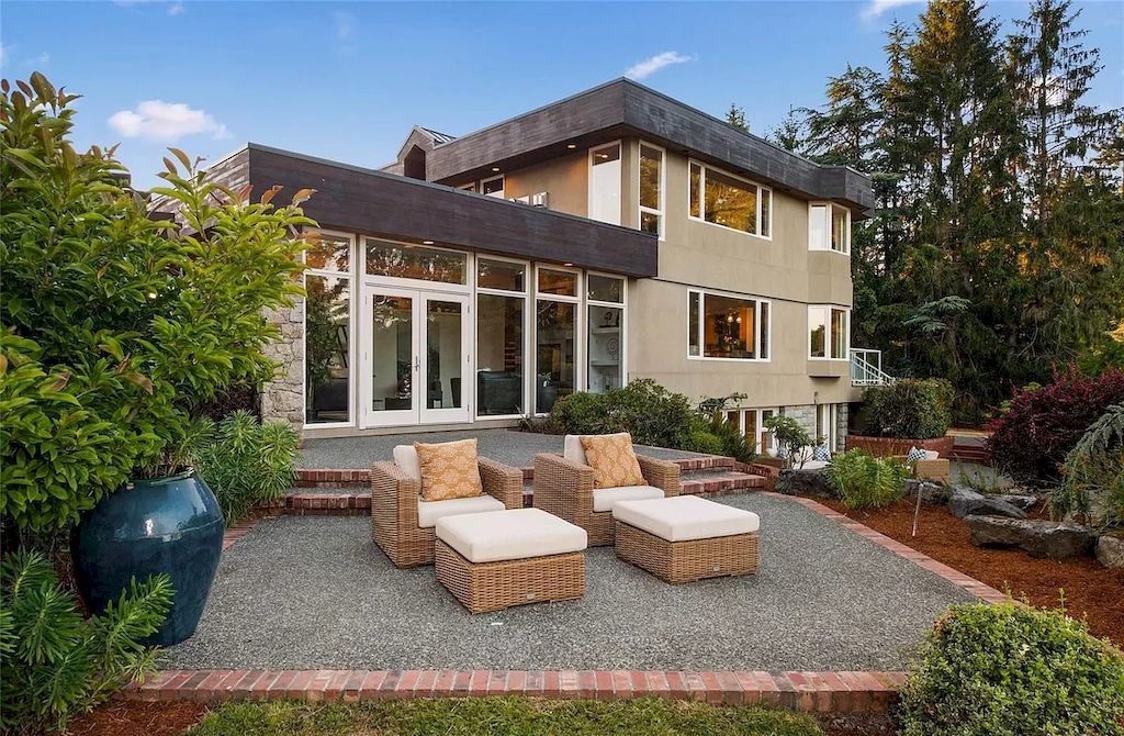 The Spectacular Beachfront Estate in Saanich is a luxury home now available for sale. This home is located at 5605 Parker Ave, Saanich, BC V8Y 2N2, Canada