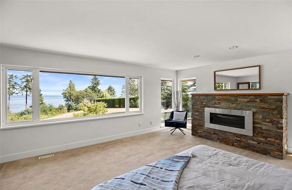 The Spectacular Beachfront Estate in Saanich is a luxury home now available for sale. This home is located at 5605 Parker Ave, Saanich, BC V8Y 2N2, Canada