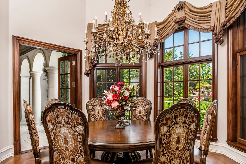 This 32000000 Classic French Chateau in Calabasas is A World of Luxury and Quality 11