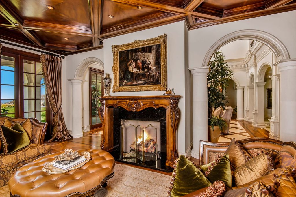 This 32000000 Classic French Chateau in Calabasas is A World of Luxury and Quality 14