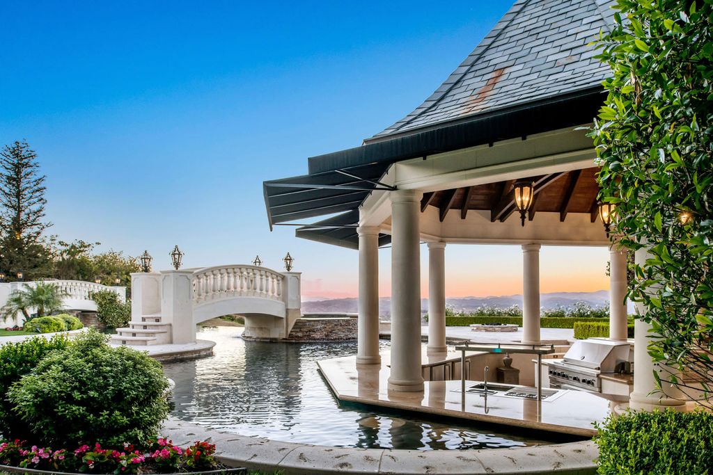 This 32000000 Classic French Chateau in Calabasas is A World of Luxury and Quality 30