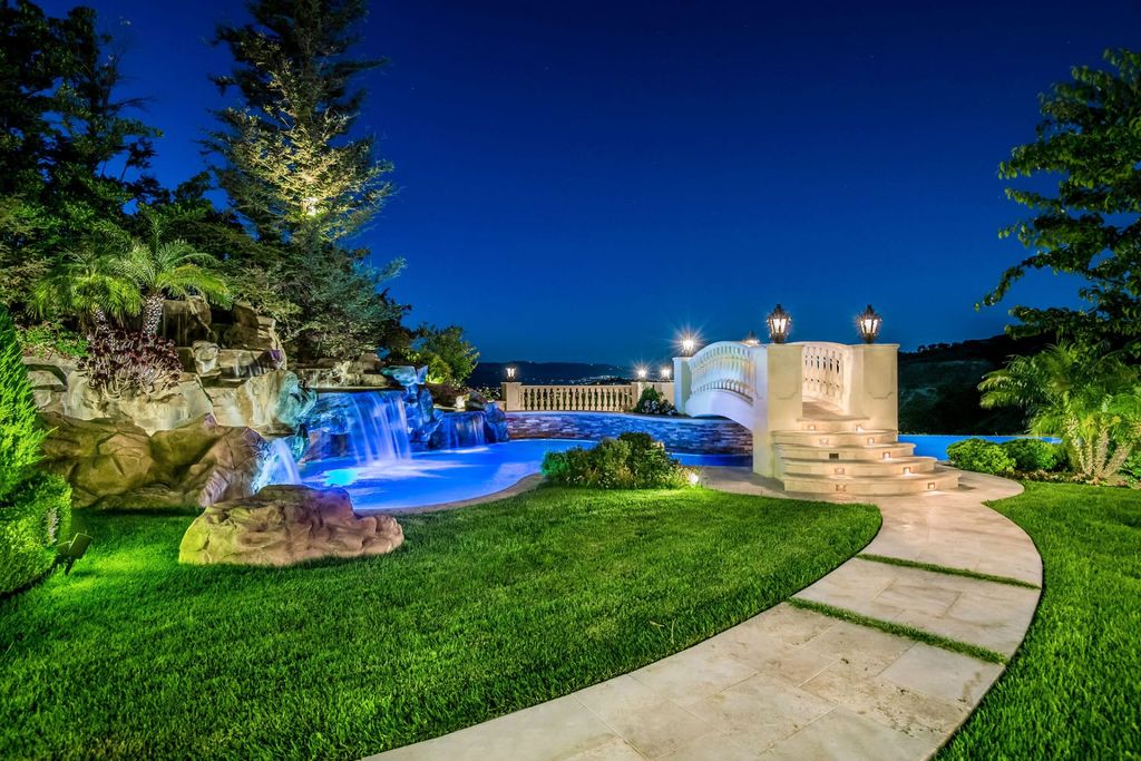 This 32000000 Classic French Chateau in Calabasas is A World of Luxury and Quality 36