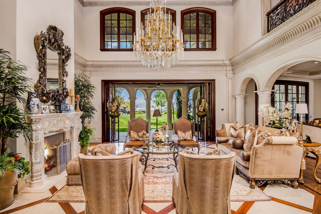 This 32000000 Classic French Chateau in Calabasas is A World of Luxury and Quality 7