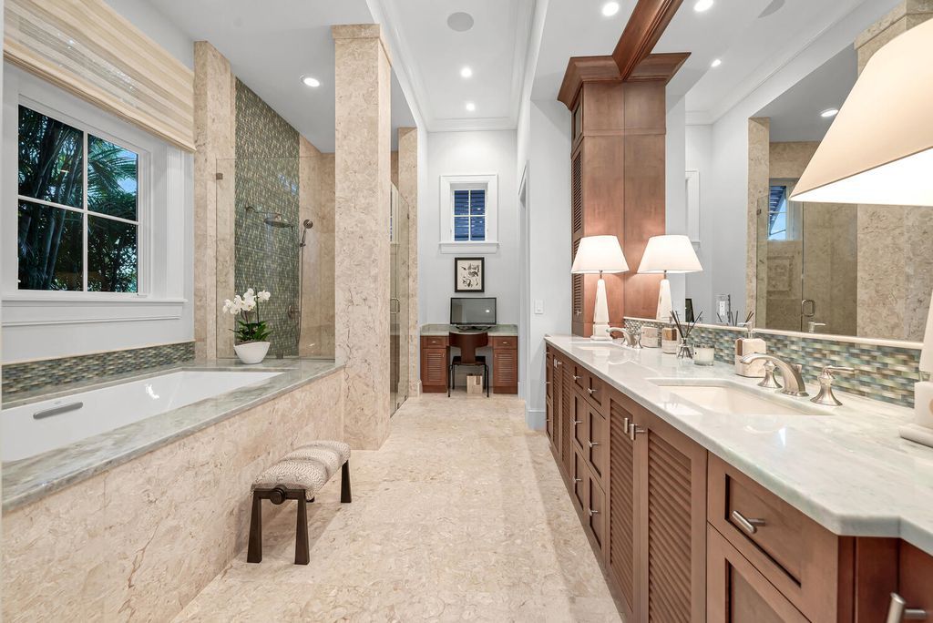 The Home in Naples is an exquisite estate now with glass walls open to outdoor veranda & pool blending indoor and outdoor available for sale. This home located at 2284 Crayton Rd, Naples, Florida