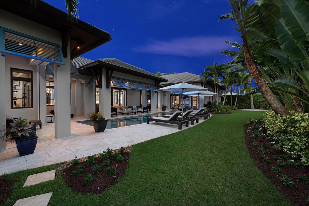 The Home in Naples is an exquisite estate now with glass walls open to outdoor veranda & pool blending indoor and outdoor available for sale. This home located at 2284 Crayton Rd, Naples, Florida