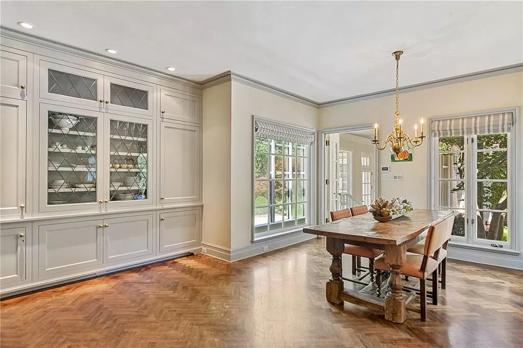 Gracious English Manor in Georgia of Extraordinary Quality and Endless Amenities Hits Market for $5,875,000