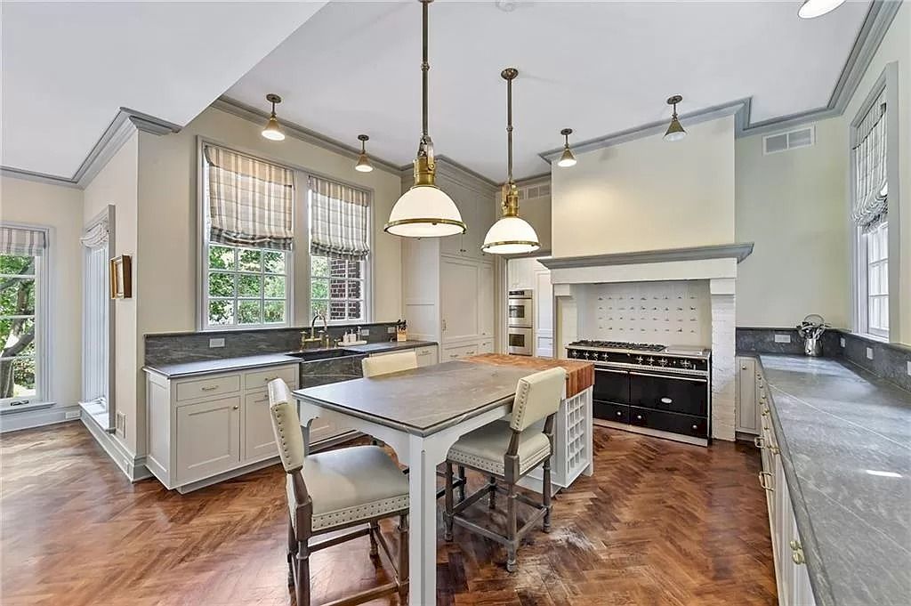 Gracious English Manor in Georgia of Extraordinary Quality and Endless Amenities Hits Market for $5,875,000