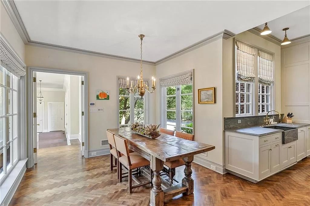 Gracious English Manor in Georgia of Extraordinary Quality and Endless Amenities Hits Market for $5,875,000