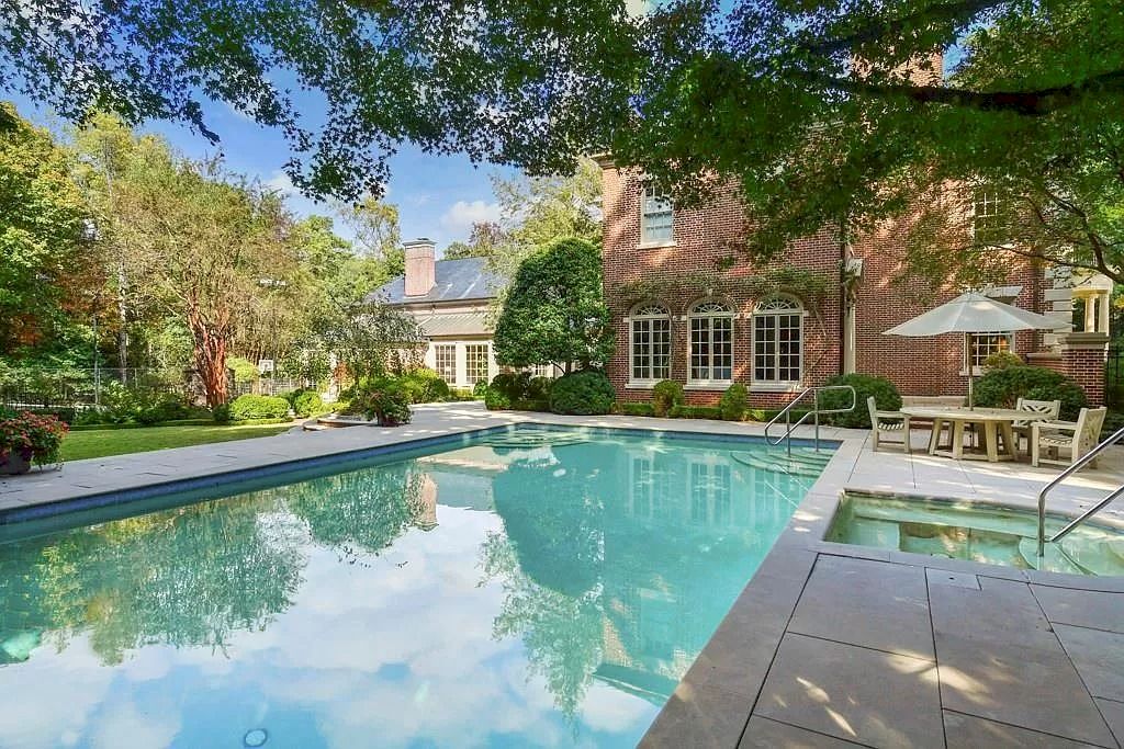 Gracious English Manor in Georgia of Extraordinary Quality and Endless Amenities Hits Market for $5,875,000
