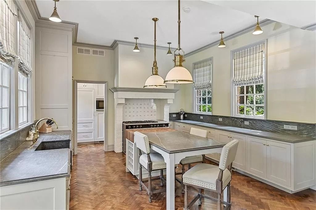 Gracious English Manor in Georgia of Extraordinary Quality and Endless Amenities Hits Market for $5,875,000