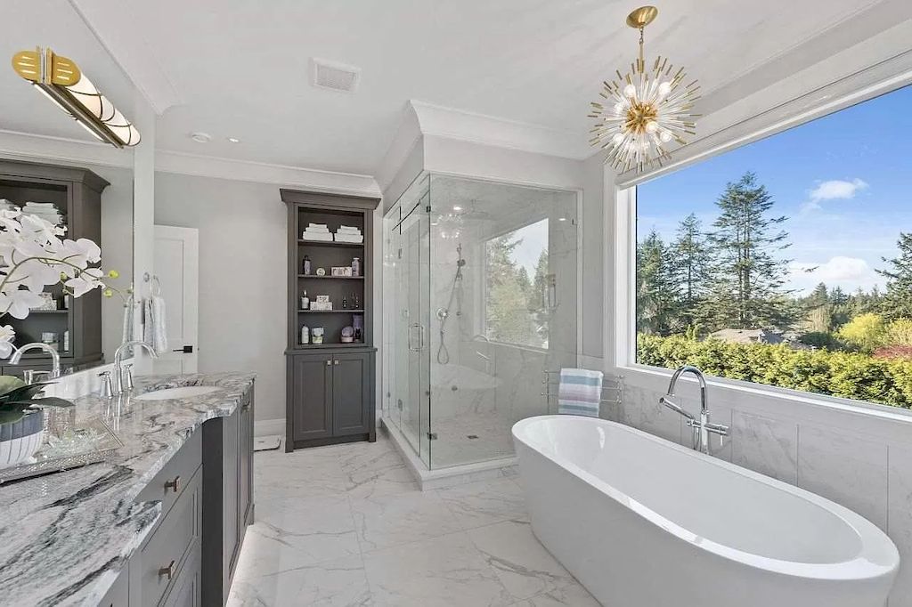 The Beautiful Custom Residence in Surrey is a luxurious home now available for sale. This home located at 14033 28th Ave, Surrey, BC V4P 0A3, Canada