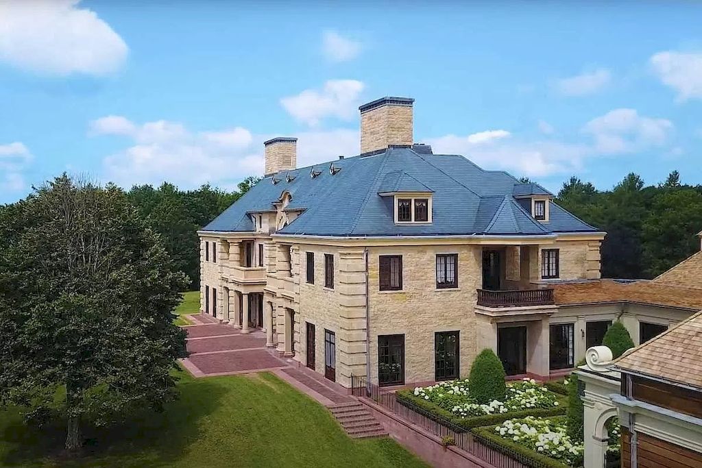The Home in Connecticut is a luxurious home now available for sale. This home located at 400 5 1/2 Mile Rd, Cornwall, Connecticut; offering 10 bedrooms and 12 bathrooms with 18,000 square feet of living spaces. 