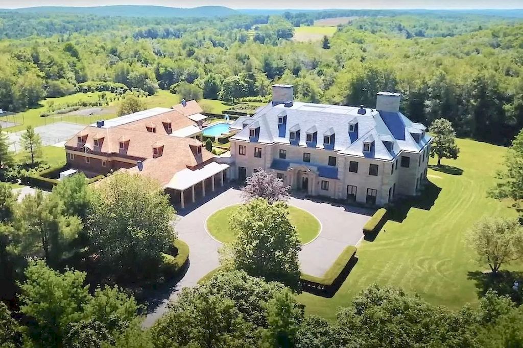The Home in Connecticut is a luxurious home now available for sale. This home located at 400 5 1/2 Mile Rd, Cornwall, Connecticut; offering 10 bedrooms and 12 bathrooms with 18,000 square feet of living spaces. 